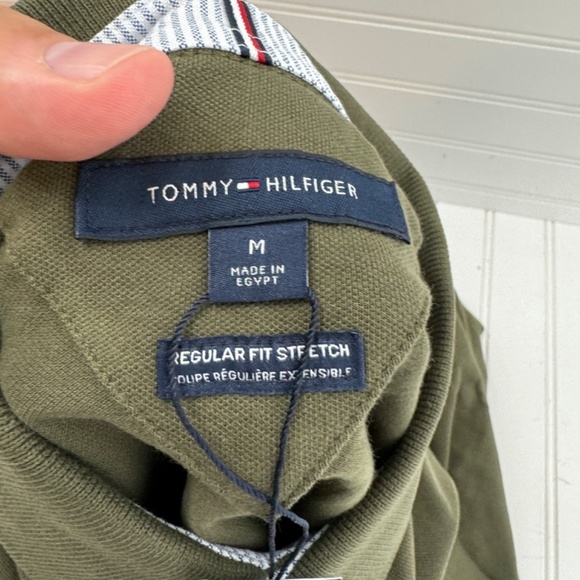 NEW Tommy Hilfiger Medium Regular Fit Stretch Polo - Picture 8 of 9